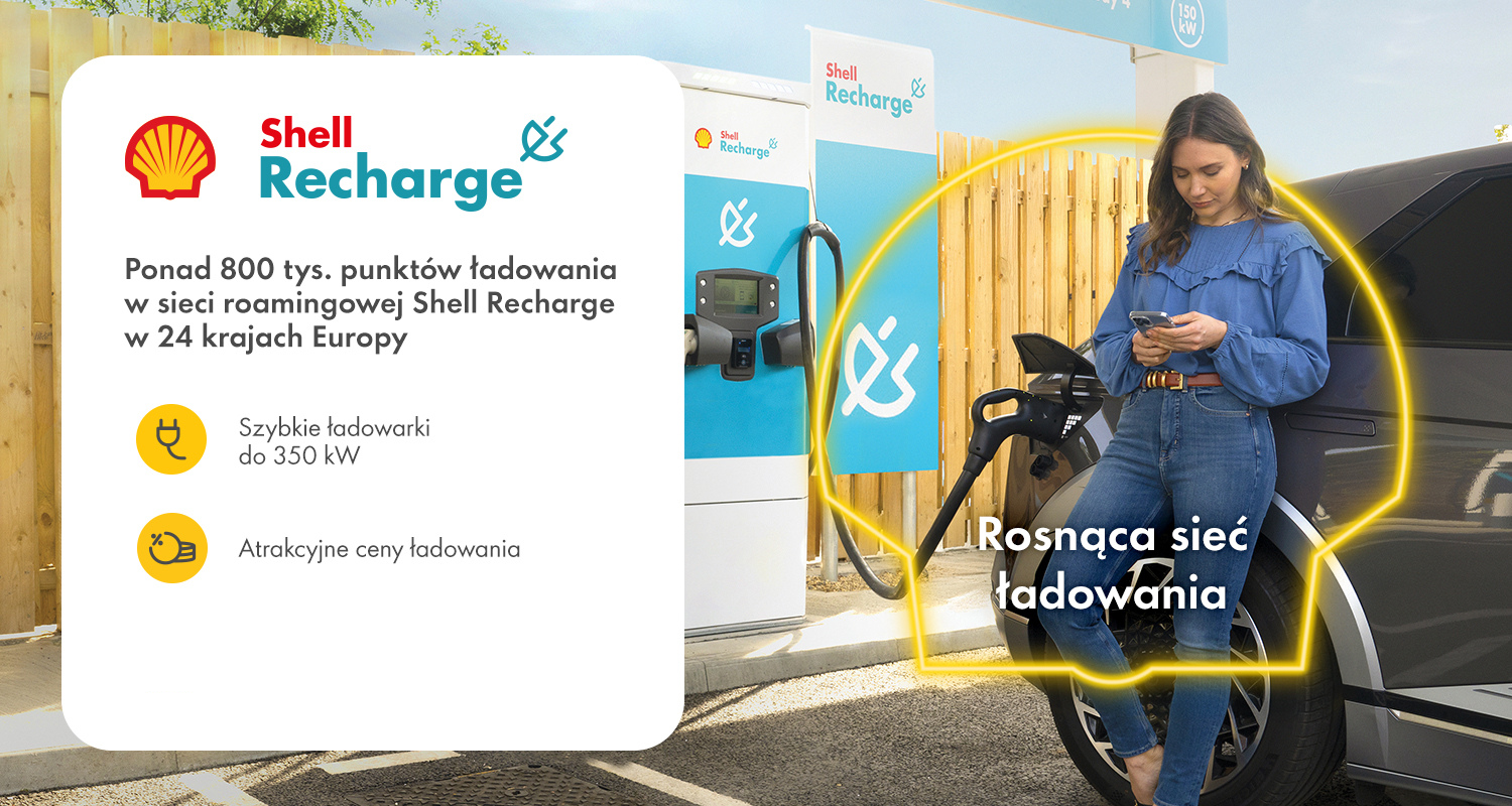 Sieć ładowania Shell Recharge